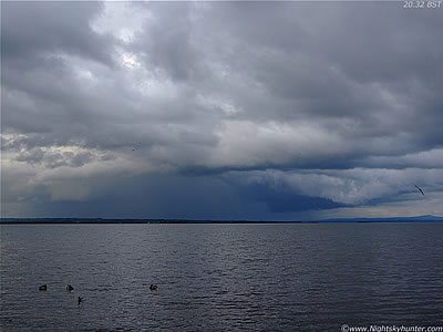 Lough Neagh Funnel Cloud - May 21st 09